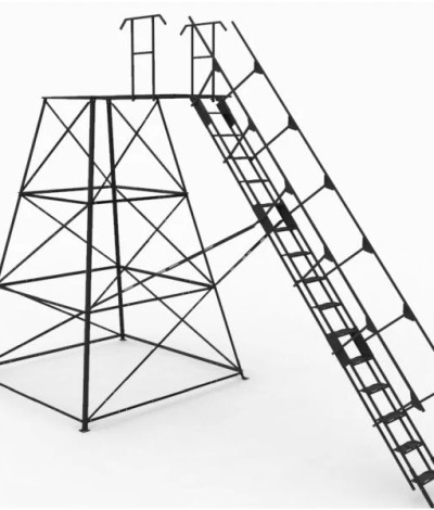 15ft Stair - Elevated Deer Blind Stand